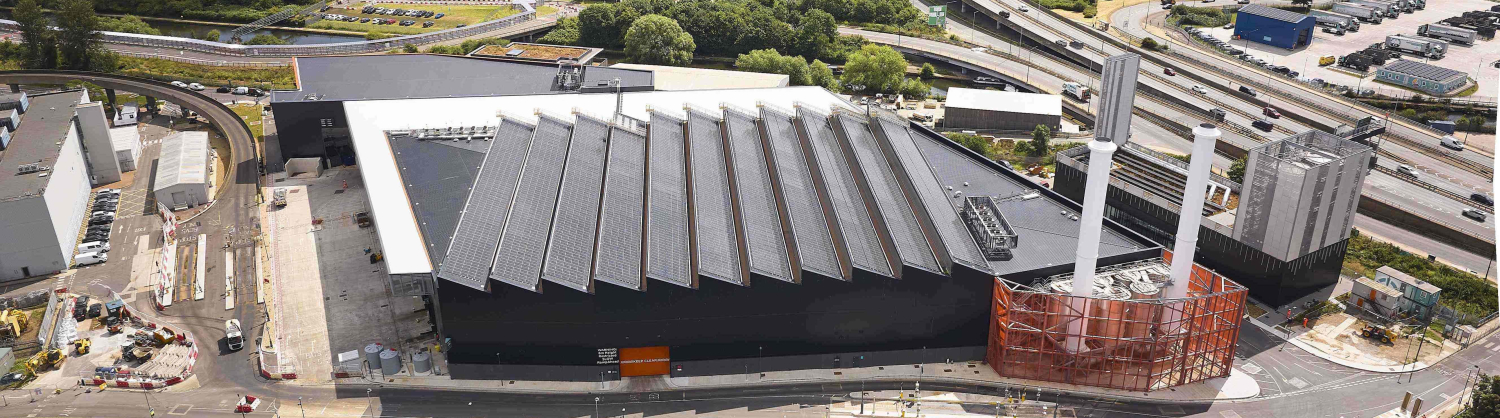 Aerial view of the Resource Recover Facility