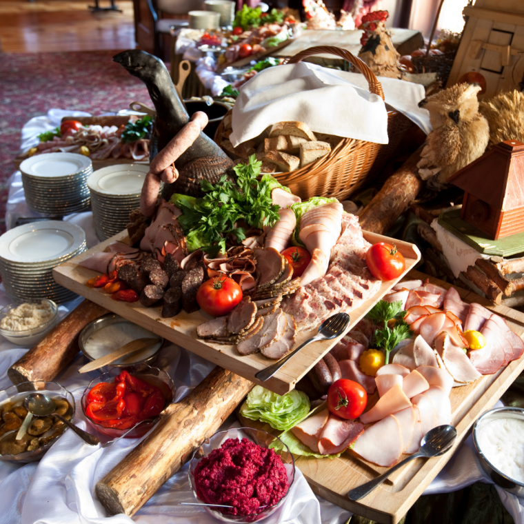 wedding platter
