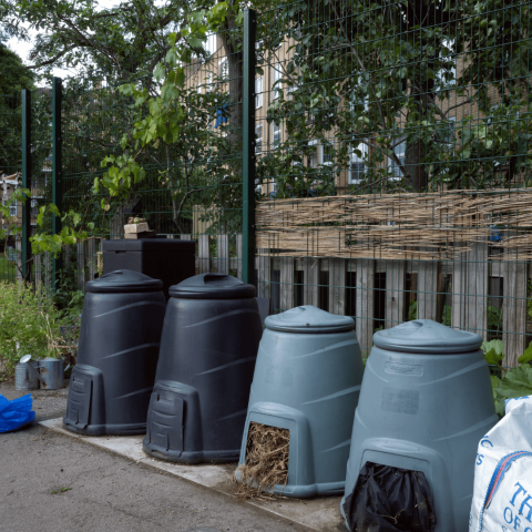 Community composting hub