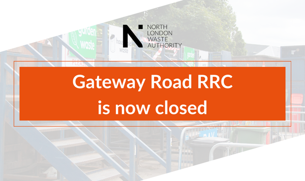 A composite image that says 'Gateway Road RRC is now closed'